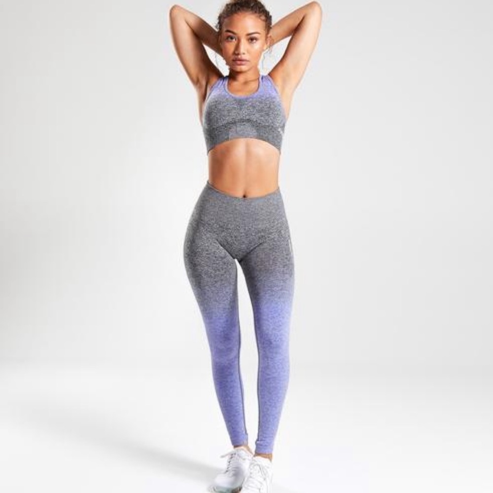 Gymshark Ombré legging and sport bra Set
